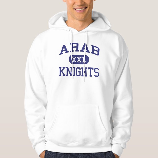 Araber - Ritter - Mittelstufe - Araber Alabama Hoodie (Vorderseite)