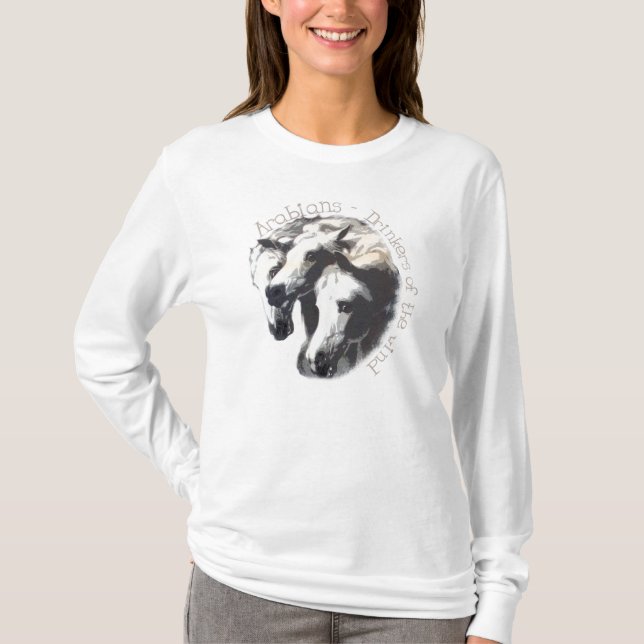 Araber - Trinker des Winds T-Shirt (Vorderseite)