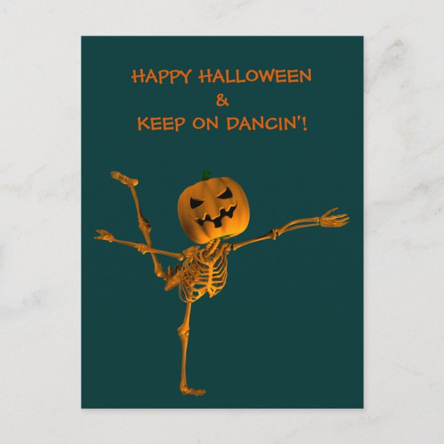 Arabeske Ballet Position Postkarte (Vorderseite)