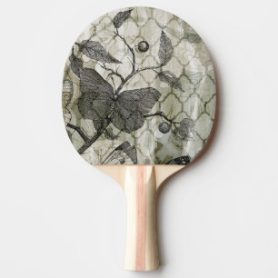 Arabeske-Schmetterlinge I Tischtennis Schläger