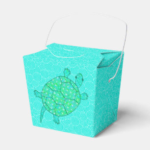 Arabeske wirbelige Schildkröte - Schattierungen i Geschenkschachtel