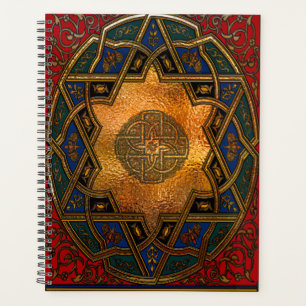 Arabesque Art Deco Antique Style Jewelen Planer
