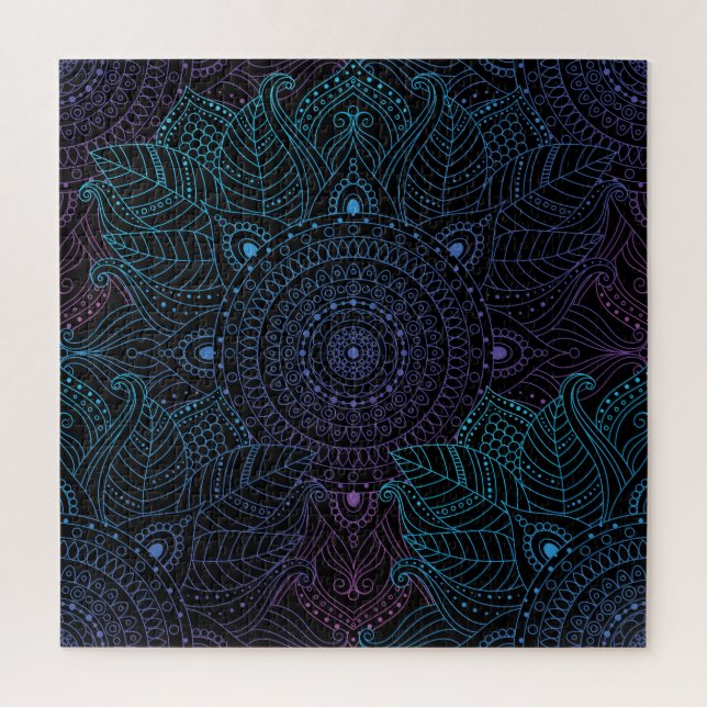 Arabesque Bliss: Oriental Mandala Magic (Vertikal)
