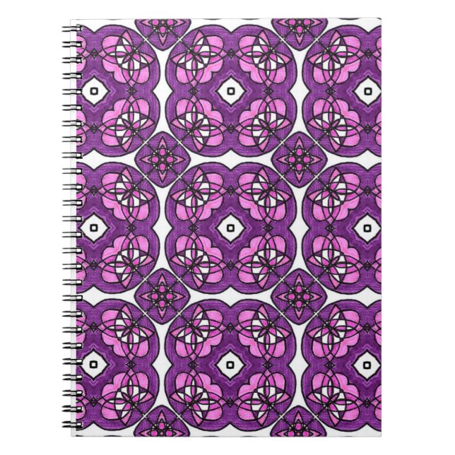 Arabesque Blossom Notizblock (Vorderseite)