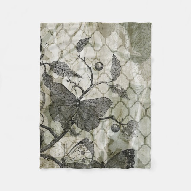 Arabesque Butterfells I Fleecedecke (Vorderseite)