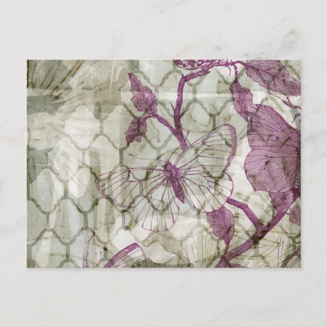 Arabesque Butterfells IV Postkarte (Vorderseite)