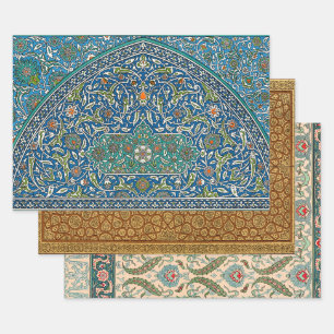 Arabesque Design Geschenkpapier Set