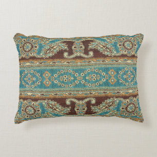 Arabesque Fabric Paisley Oriental Design Dekokissen