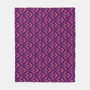 Arabesque Floral: Art Deco Nahtlos. Fleecedecke