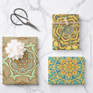 Arabesque Geschenkpapier Set