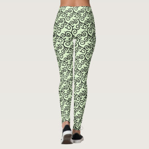 arabesque Muster traditionelles japanisches Design Leggings