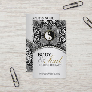 Arabesque New Age Holiday Business Card Visitenkarte