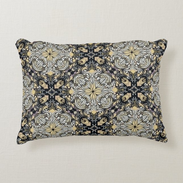 Arabesque patten Accent Coussin (Devant)