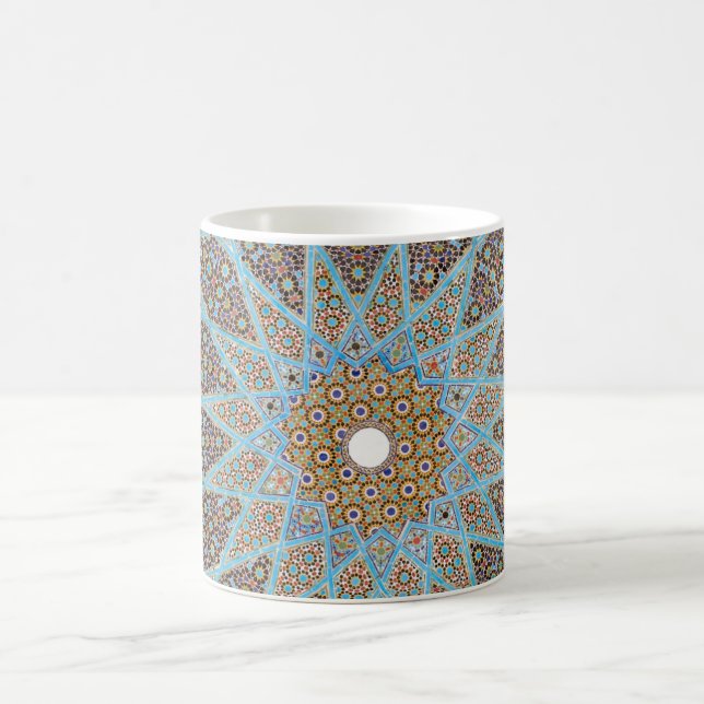 Arabesque Persian Oriental Arabic Turkish Decor Kaffeetasse (Mittel)