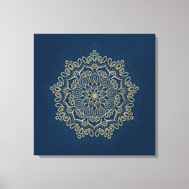 Arabesque - Stretchierte Canvas Print Leinwanddruck (Vorderseite)