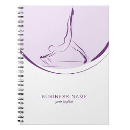 Arabesque über den Reformer | Farbe Notizblock