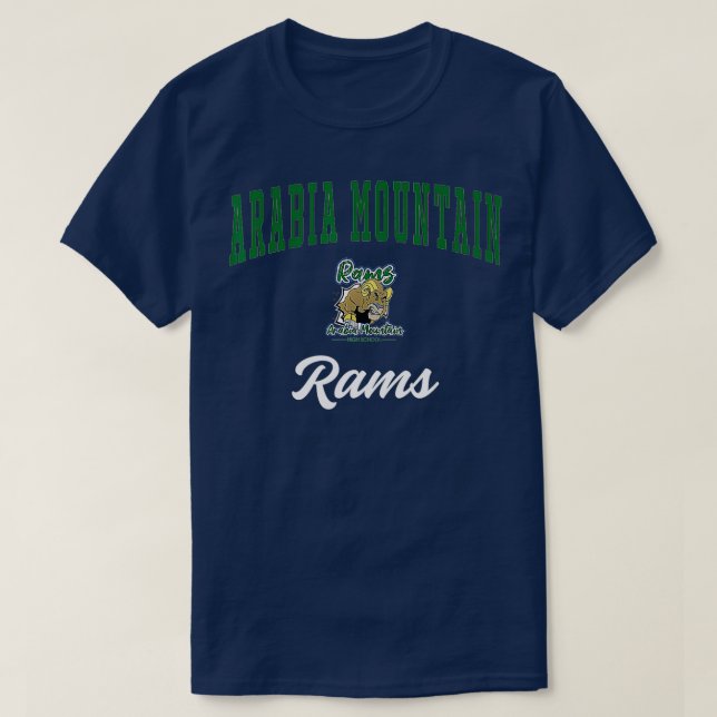 Arabia Mountain High School Rams T-Shirt (Design vorne)