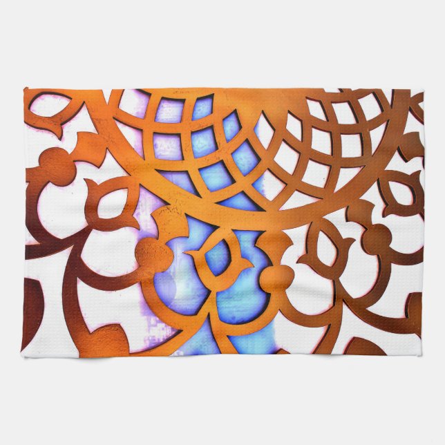 Arabian Gate Design Geschirrtuch (Horizontal)