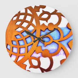 Arabian Gate Design Große Wanduhr