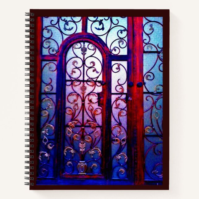 Arabian Gate Design Notizbuch (Vorderseite)