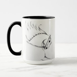 "Arabian Horse" by Adelia Audi Tasse