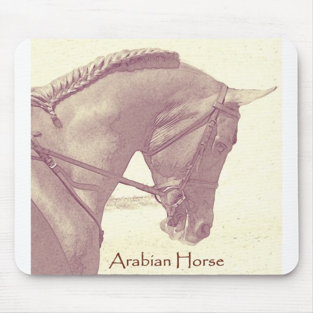Arabian Horse Mouse Pad Mousepad (Vorne)