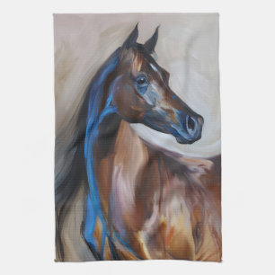 Arabian Horse Painting Geschirrtuch