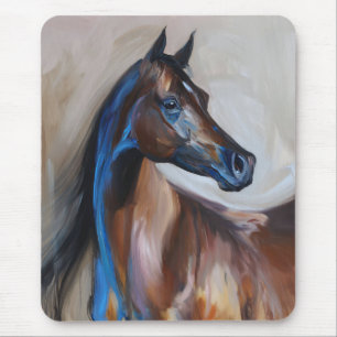 Arabian Horse Painting Mousepad