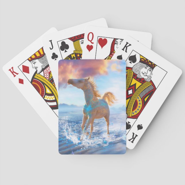 Arabian Horses of STELLAR ISLAND Spielkarten (Rückseite)