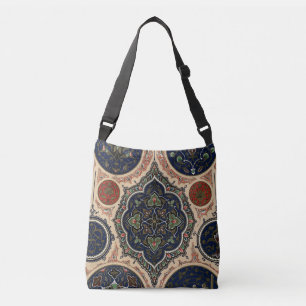 Arabian Intricate Retro Muster Tragetaschen Mit Langen Trägern