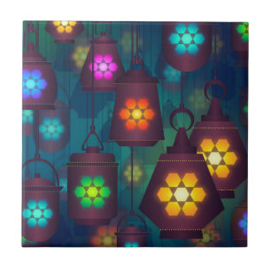 Arabian Lanterns Nahost Design Fliese
