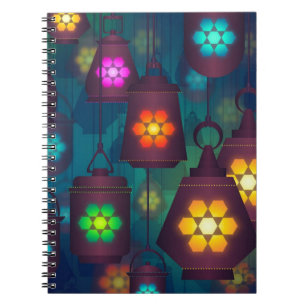 Arabian Lanterns Nahost-Design Notizblock