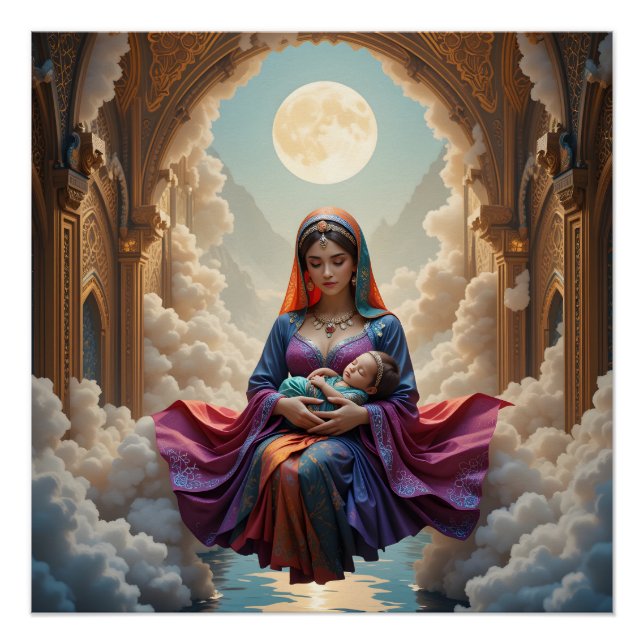 Arabian Night Serenity Poster (Vorderseite)