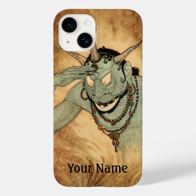 Arabian Nights Genie von Edmund Dulac Case-Mate iPhone 14 Hülle (Rückseite)