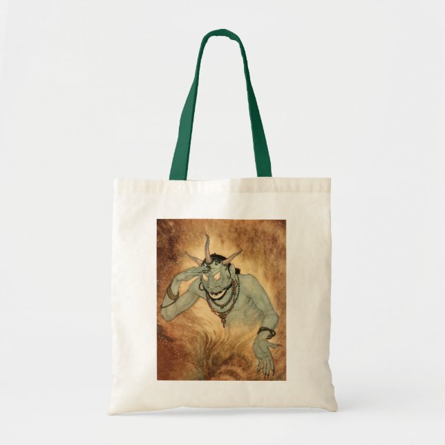 Arabian Nights Genie von Edmund Dulac Tragetasche (Vorne)