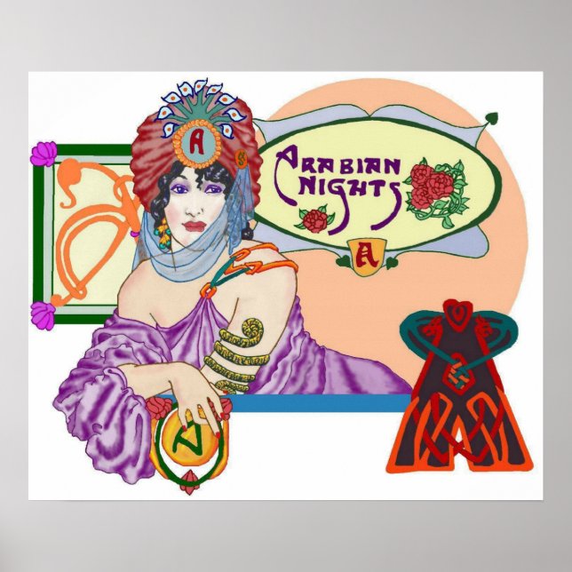 Arabian Nights Poster (Vorne)