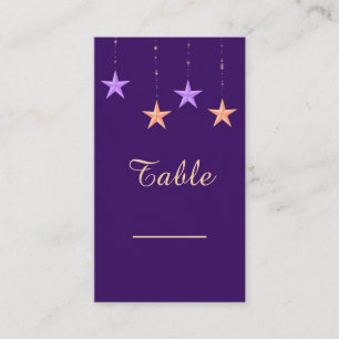Arabian Nights Table Card Platzkarte