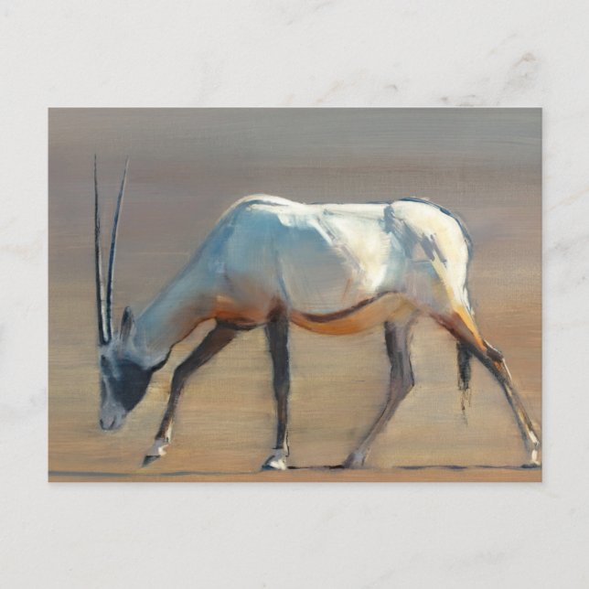 Arabian Oryx 2010 Postkarte (Vorderseite)