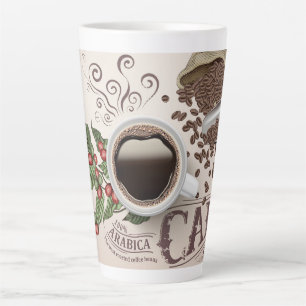 Arabica Café Milchtasse