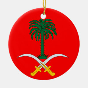 ARABIE SAOUDITE* Ornement de Noël personnalisé