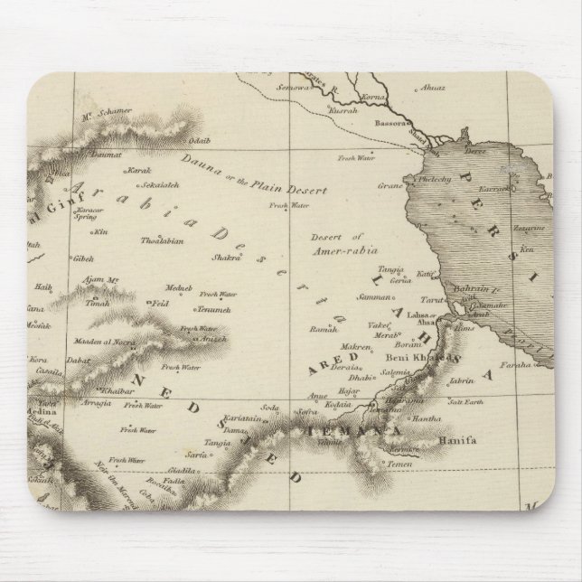 Arabien 2 mousepad (Vorne)