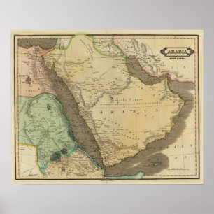 Arabien, Ägypten, Nubia Poster