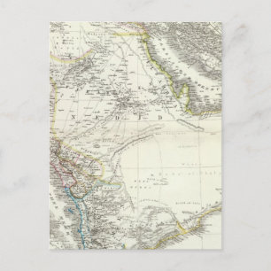 Arabien - Arabische Halbinsel Postkarte