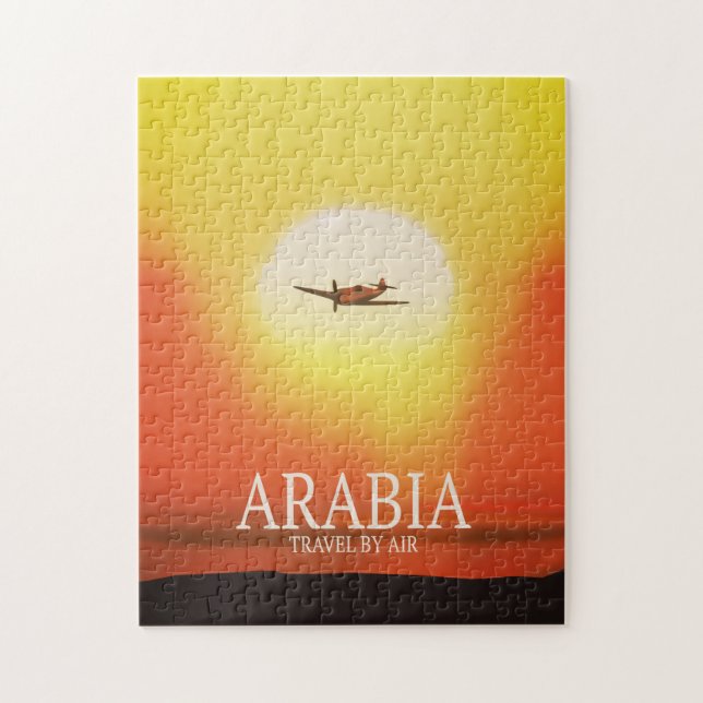 Arabien "Reise mit dem Flugzeug" (Vertikal)