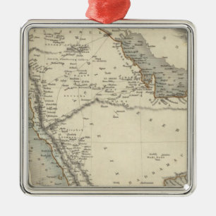 Arabien Silbernes Ornament