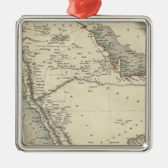 Arabien Silbernes Ornament (Vorne)