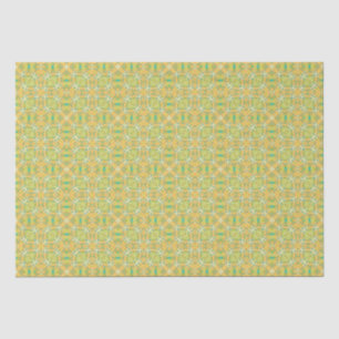Arabisch Boho Elegant Geometric Marokkanisch Yello Seidenpapier