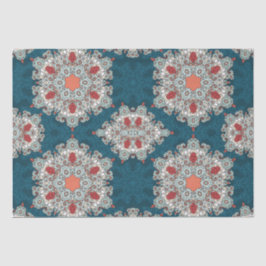 Arabisch Boho Elegant Geometric Marokkanisches Ret Seidenpapier