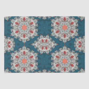 Arabisch Boho Elegant Geometric Marokkanisches Ret Seidenpapier