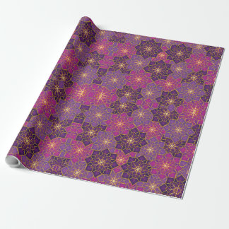 Arabisch Boho Elegant Geometrisch Marokkanisches R Geschenkpapier